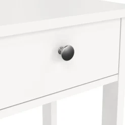 Nachtkastje Dallas Wit - 40x71x35 cm