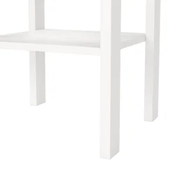 Nachtkastje Dallas Wit - 40x71x35 cm