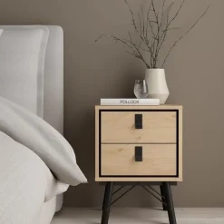 Nachtkastje Denver Eiken - 44x60x41 cm