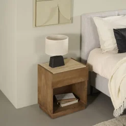 Nachtkastje Granada Bruin - 45x55x35 cm