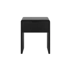 Nachtkastje Laros Zwart - 45x55x32 cm
