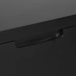 Nachtkastje Laros Zwart - 45x55x32 cm