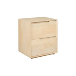 Nachtkastje Lottem Whitewash - 45x52x32 cm