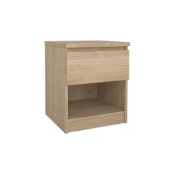 Nachtkastje Luna Eiken - 41x50x40 cm