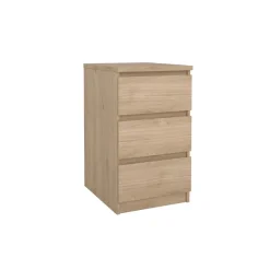 Nachtkastje Luna Eiken - 41x71x50 cm