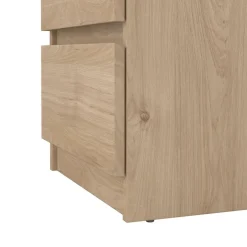 Nachtkastje Luna Eiken - 41x71x50 cm