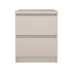 Nachtkastje Luna Taupe - 41x50x50 cm