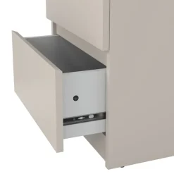 Nachtkastje Luna Taupe - 41x50x50 cm