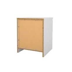 Nachtkastje Luna Wit - 41x50x40 cm