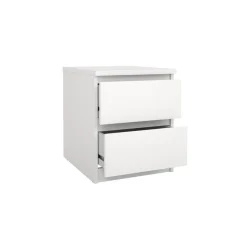 Nachtkastje Luna Wit - 41x50x50 cm