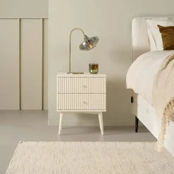 Nachtkastje Sem Ivoor - 45x55x35 cm