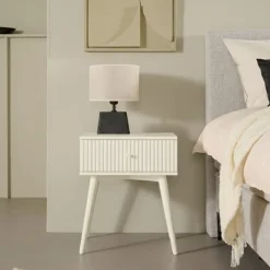 Nachtkastje Sem Ivoor - 45x55x35 cm