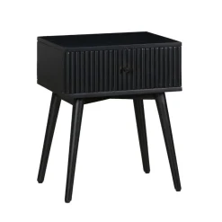 Nachtkastje Sem Zwart - 45x55x35 cm