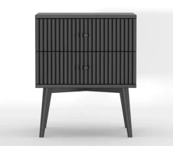 Nachtkastje Sem Zwart - 45x55x35 cm