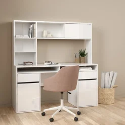 Opzetkast Boston Hoogglans Wit - 149x79x25 cm