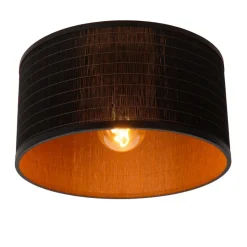 Lucide Plafonniere Tagalog Zwart