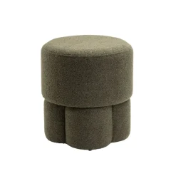 Poef Kevion Groen - Ø 40 cm