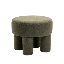 Poef Weslee Groen - Ø 50 cm