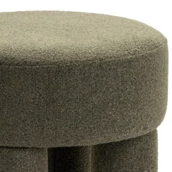 Poef Weslee Groen - Ø 50 cm