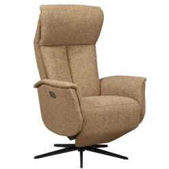 Relaxfauteuil Aalden B Medium Bruin