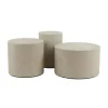 Salontafel Borgi Taupe - set 3 stuks