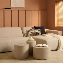 Salontafel Borgi Taupe - set 3 stuks