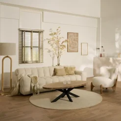 Salontafel Culemborg Naturel - 135x67 cm