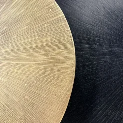 Salontafel Foti  Zwart / Brons- set 2 stuks