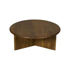 Salontafel Lens Bruin - Ø 80 cm