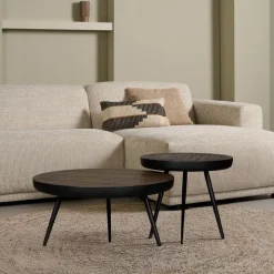 Salontafel Luso Bruin - set 2 stuks