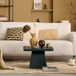 Salontafel Meerlo Zwart - 60x60 cm