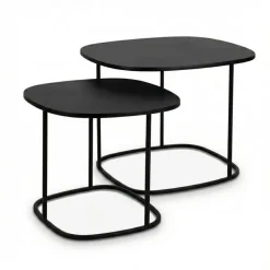 Salontafel Murbach Zwart - set 2 stuks