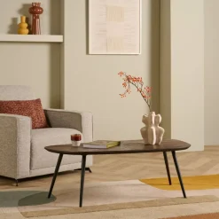 Salontafel Rhone Bruin - 104x57 cm