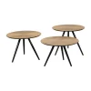 Salontafel Toul Goud - set 3 stuks