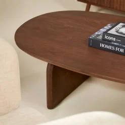 Salontafel Verla Bruin - 130x78 cm