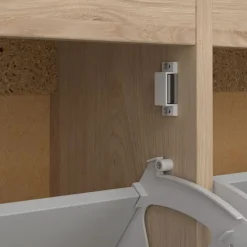 Schoenenkast Dallas Eiken - 103x103x25 cm