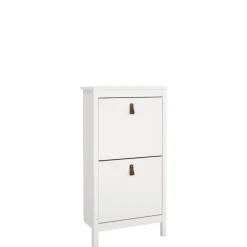 Schoenenkast Dallas Wit - 54x103x25 cm