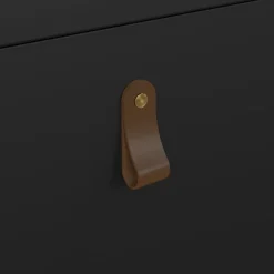 Schoenenkast Dallas Zwart - 103x103x25 cm