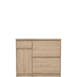 Schoenenkast Luna Eiken - 109x93x32 cm