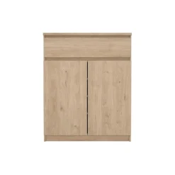 Schoenenkast Luna Eiken - 81x101x40 cm