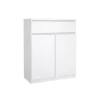 Schoenenkast Luna Hoogglans Wit - 81x101x40 cm