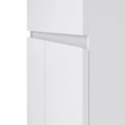 Schoenenkast Luna Hoogglans Wit - 81x101x40 cm