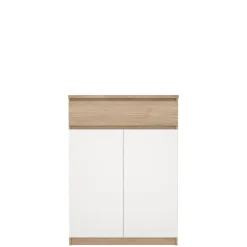 Schoenenkast Luna Wit - 81x112x40 cm
