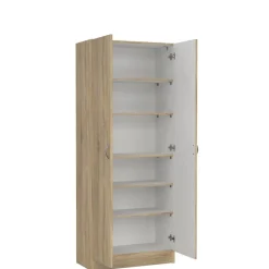 Schoenenkast Miami Naturel - 69x170x35 cm