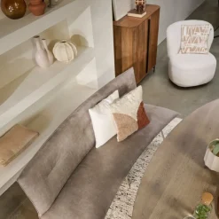 Sierkussen Ambie Ivoor - 45x45 cm