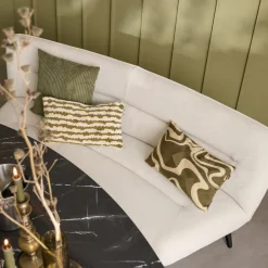 Sierkussen Ribbels Groen - 45x45 cm