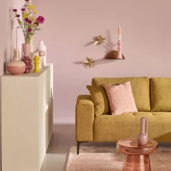 Sierkussen Stegen Mosterdgeel - 45x45 cm