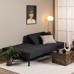 Slaapbank Mano Donkergrijs