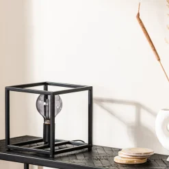 Tafellamp Gable Zwart - E27 - 28 cm hoog