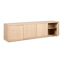 TV-meubel Chester Naturel - 215x55x40 cm